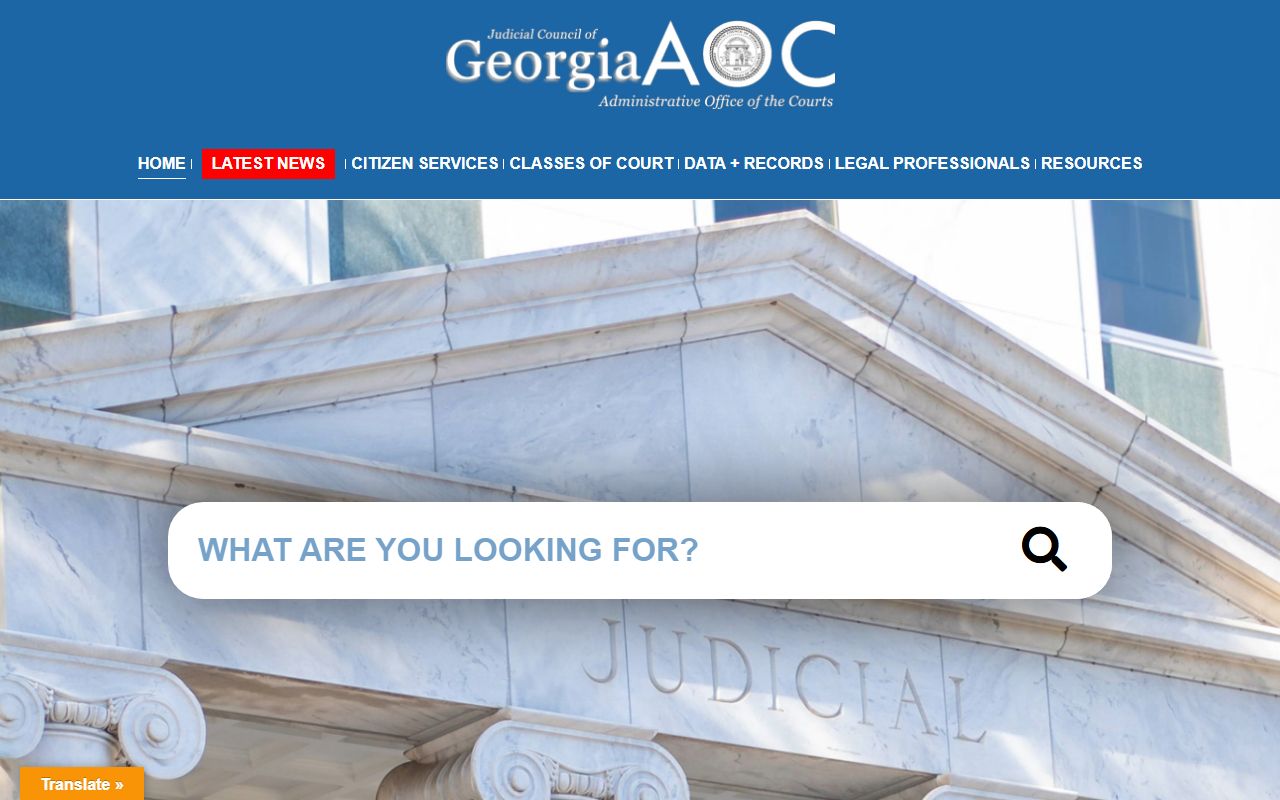Lumpkin County court records Judicial Council of Georgia homepage